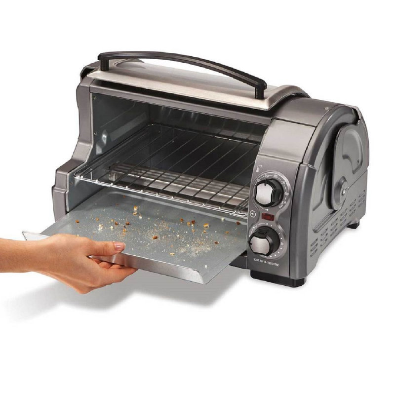 Hamilton Beach® Easy Reach® Toaster Oven with RollTop Door & Reviews